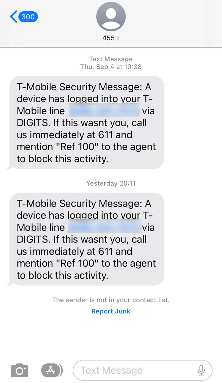 Short Code information about the company:  text messaging