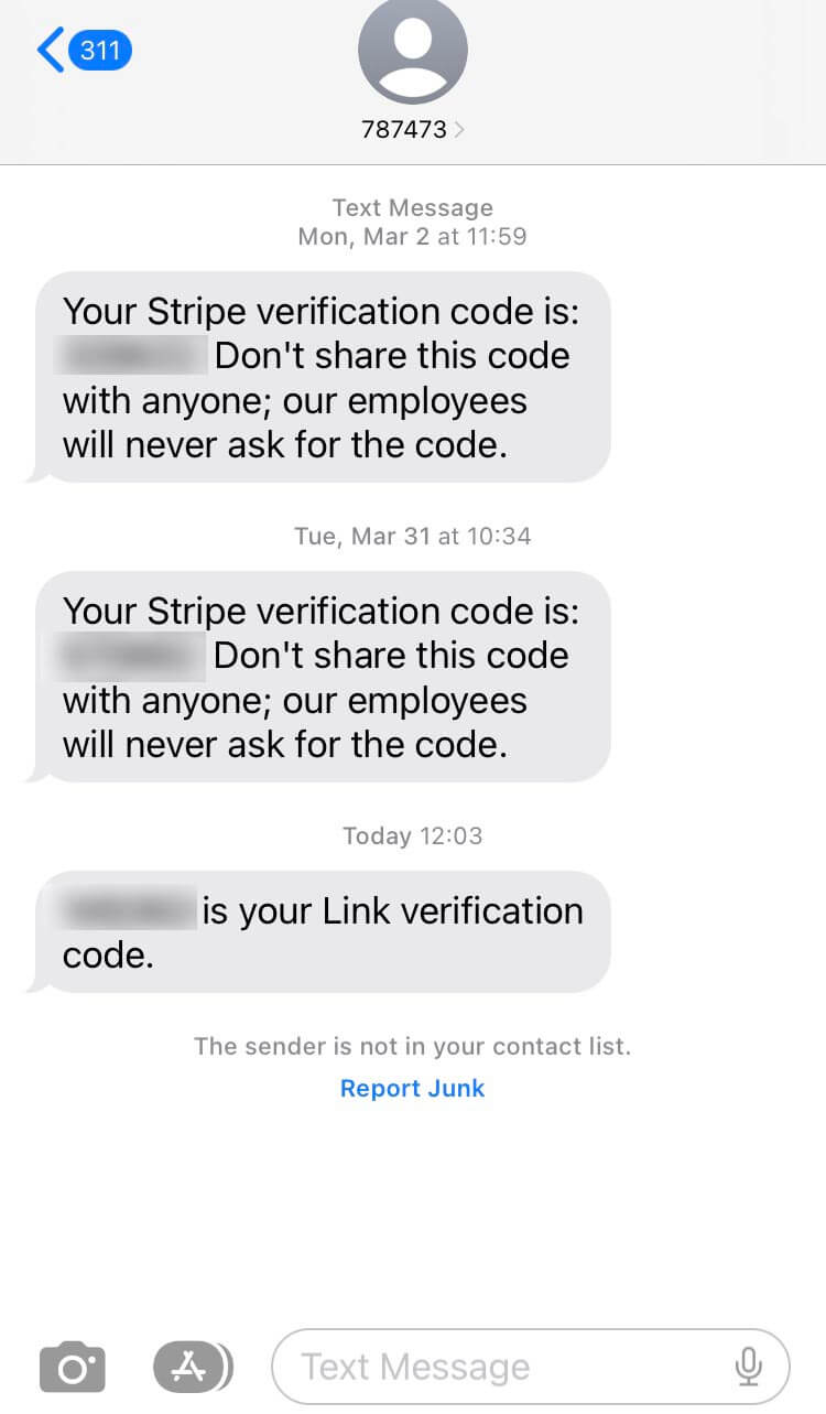 Short Code Anthropic, PBC text messaging