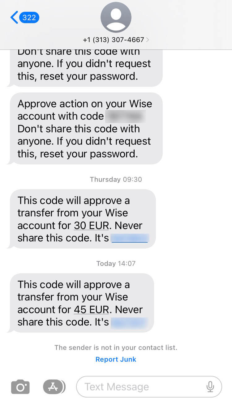 Long Code Wise  text messaging