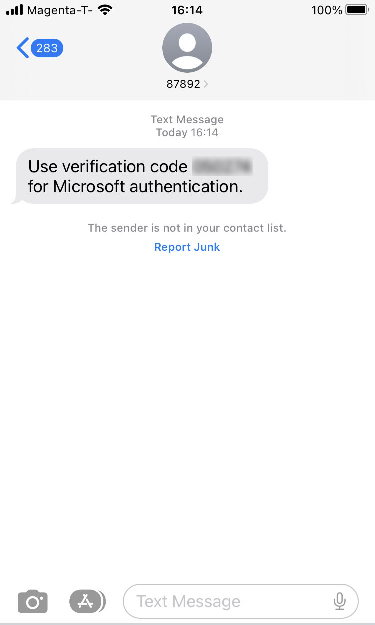 Short Code Microsoft  text messaging