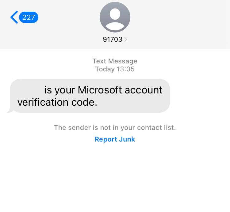 Short Code Microsoft  text messaging