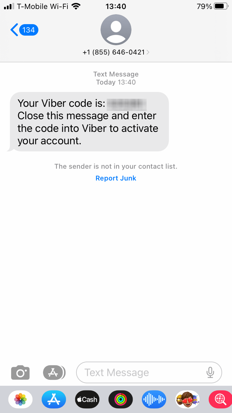 Long Code Viber text messaging